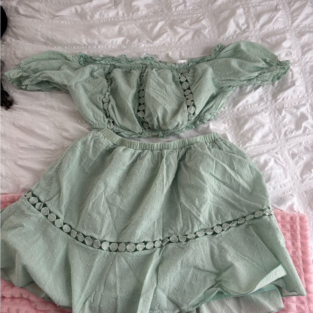 Hazel and olive skirt set